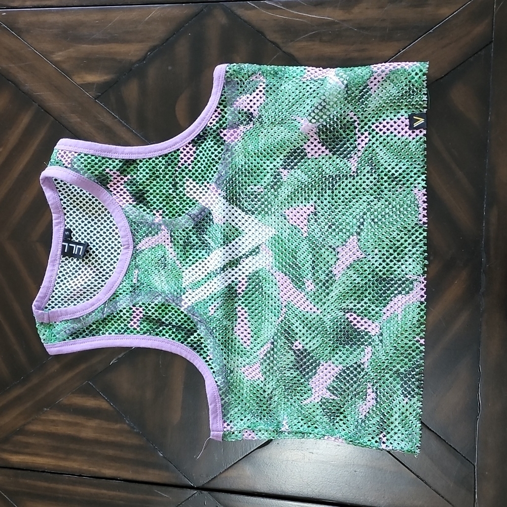 Vull Sport Mesh Crop